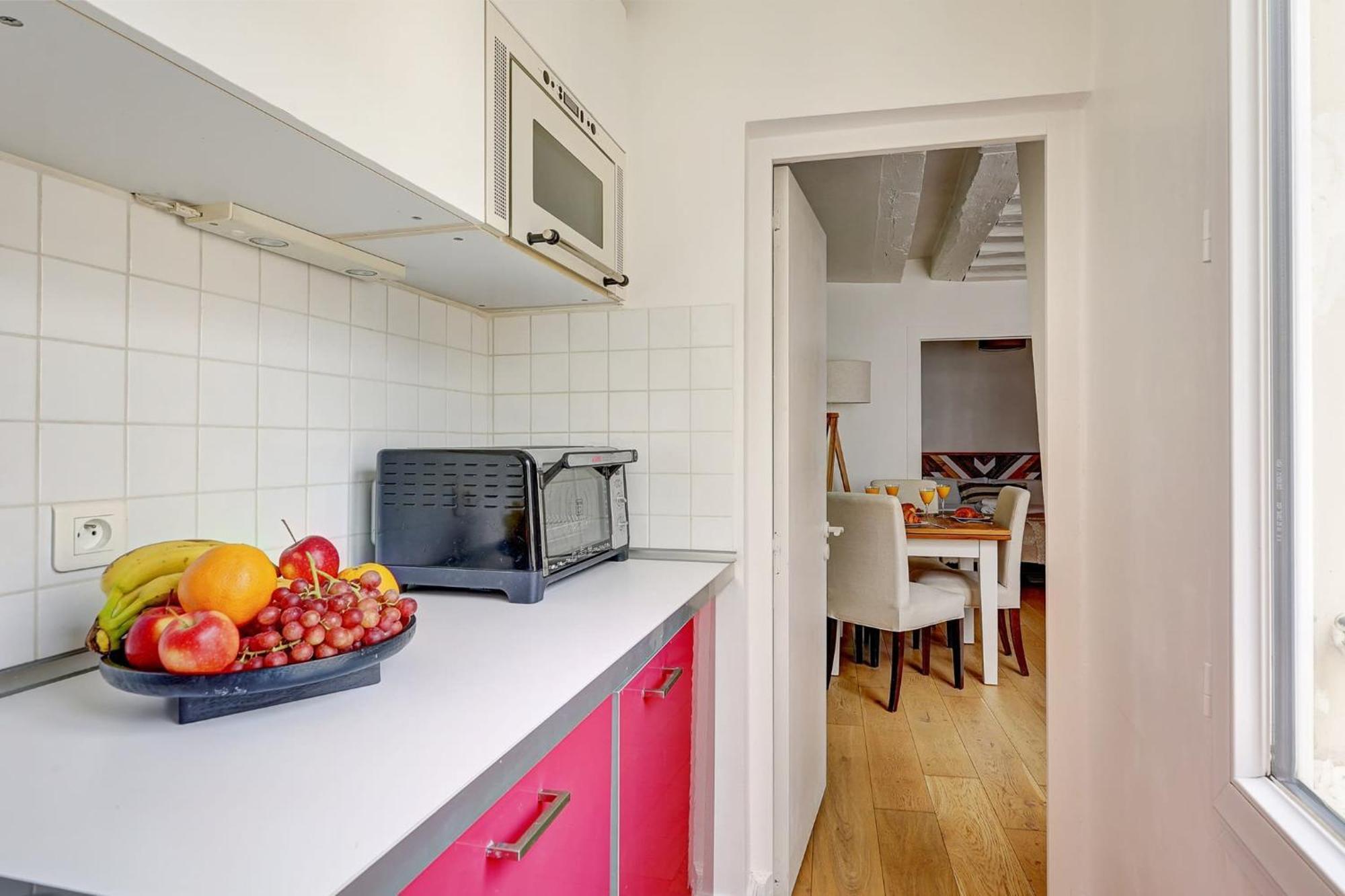 Appartement Pompidou & Central - 1br - Cityapartmentstay Paris